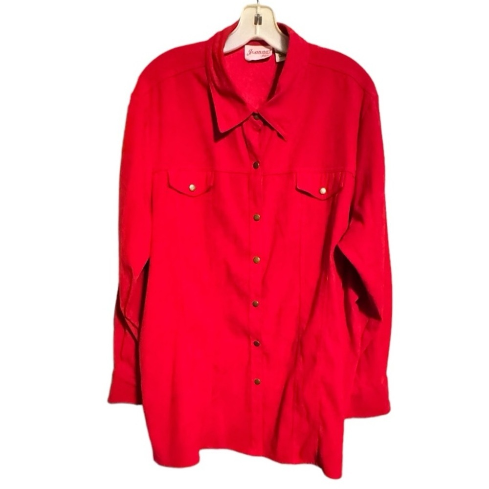 Vintage Joanna Plus Red Shirt